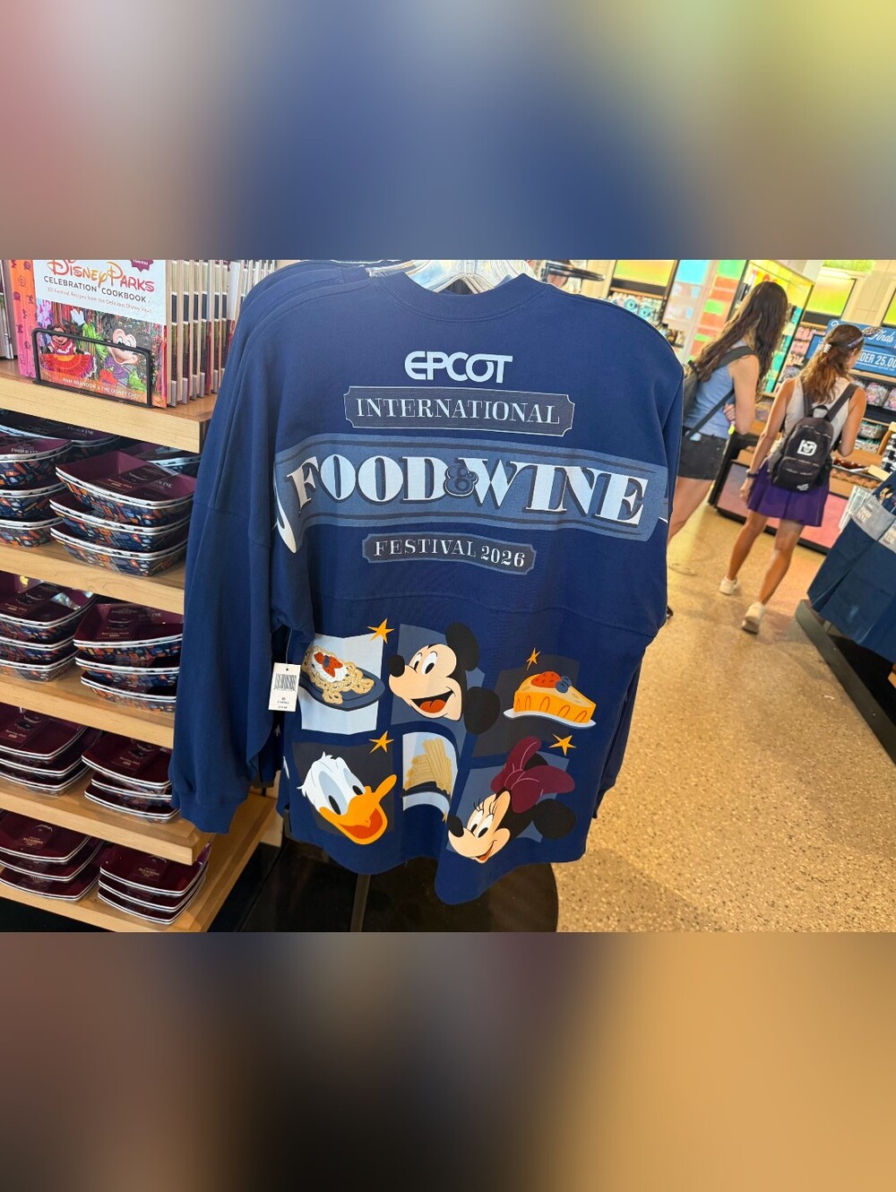 Disney Parks 2026 Food And Wine Festival Spirit Jersey Unisex